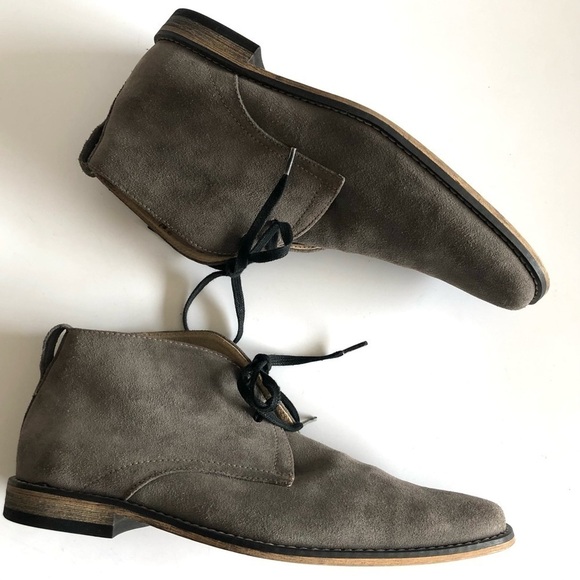 Stacy Adams Tamarack Gray Suede Chukka Boots main image 2